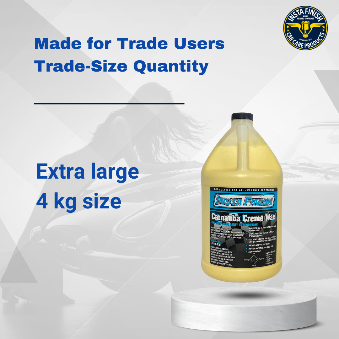 Insta Finish Carnauba Creme Wax 3.8Litre